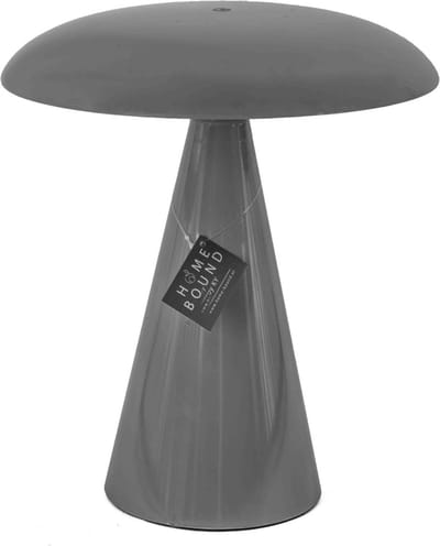 Bureaulamp Mush LED op accu grijs