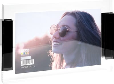 Deknudt Frames fotohouder S58SE2 - transparant - kunststof - 10x15 cm