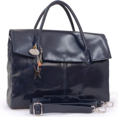 Extra Grote Leren Aktetas Dames - Schoudertas & Crossbody - Waterdichte Laptop Tas A4