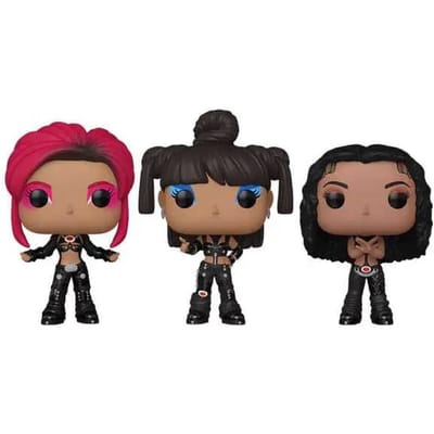 Pop Rocks: T-Boz, Left Eye, Chilli - TLC - Funko Pop 3-Pack