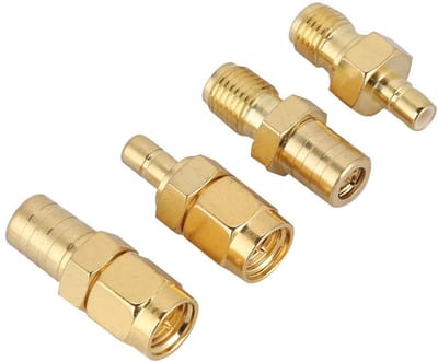 Dailygoody - naar SMA adapter - RF connector - Hoge kwaliteit - Antenne adapter - Geschikt voor auto radio - 4 soorten adapters