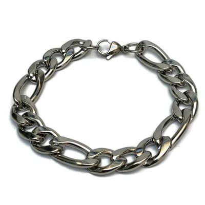 Aramat Jewels | Armbanden | Stijlvolle Stalen Figaro Armband RVS | | | |11mm | Staal | Volwassenen | Verkleurd niet