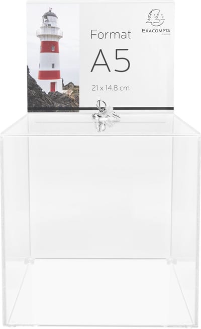 Exacompta 89258D Urne avec affichette