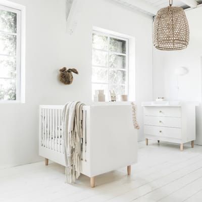 Petite Amélie Ledikant Bocca – 60x120 cm – In 3 hoogtes verstelbaar – Vervaardigd in Europa