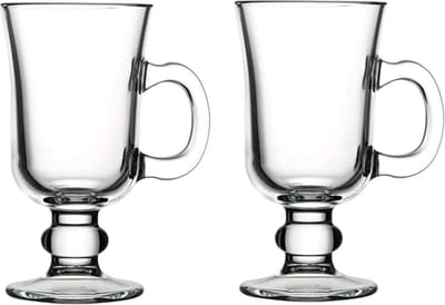 Pasabahce Luxe 'Irish coffee' glazen - 15 cm - 2 Stuks