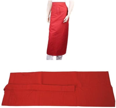 Sloof XXL - Kokssloof - jamie - 100% Katoen - 100 x 100 cm - Rood