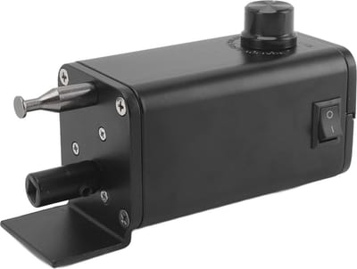 Draagbare Barbecue-draaispitmotor met Instelbare Snelheid 5V-12V - Hoge Torsie - Eenvoudige Installatie BBQ-grillmotor met USB-kabel voor campingkeuken en buitenkoken.