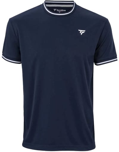 Tecnifibre Team Tech T-shirt Met Korte Mouwen Blauw 8-10 Years Jongen