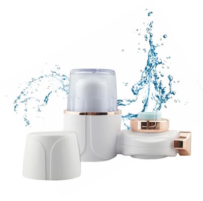 HG Aesthetics Waterfilter voor Kraan - Waterzuiveraar - Waterontharder - Effectieve Waterzuivering voor Schoon, Zacht & Gezond Drinkwater - Universeel Kraanfilter - Waterzuiveringsapparaat