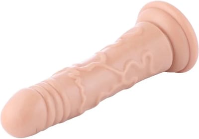 Dildo 3XLR voor Auxfun Basic Seksmachine Beige