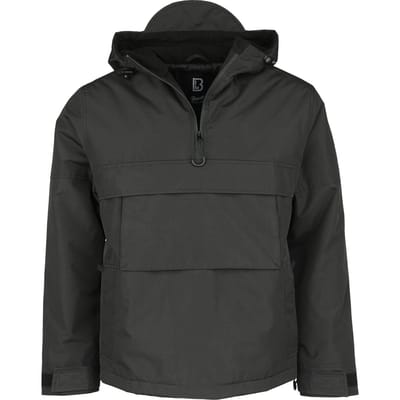 Brandit Windbreaker - Arctic windbreaker - S tot L - voor Mannen - zwart