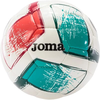 Joma Dali II Ball 400649-497, Unisex, Wit, Bal naar voetbal, maat: 4