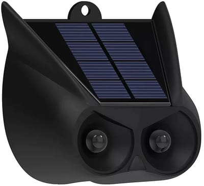 Zonne Ultrasonische Dieren- en Vogel Verjager – Buiten Sensor Tegen Herten, Katten, Honden, Muizen, Vogels – Tuin & Terras Ongediertebestrijding