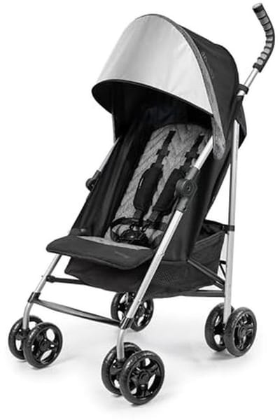 Lichtgewicht 3Dlite ST Convenience Kinderwagen voor Kinderen van 6-60 Maanden - Zwart