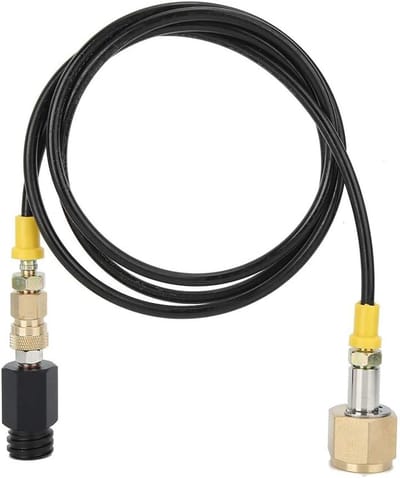 CO2 Tank Adapter Slang Set voor Soda Stream - 1.5M W21.8-14 DIN477, Hoge Druk Slang en Accessoires voor Koolzuurhoudende Dranken