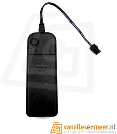 EL-Wire Inverter – 3V – Voor 2×AA Batterijen – Compacte Driver voor EL-draad