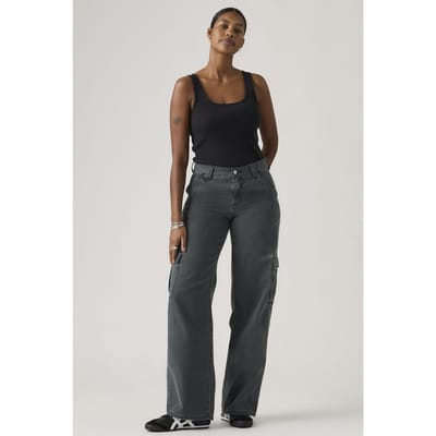 Levi's Superlow Loose Cargo Nd Meteorite Pigmen Taglia: W27L32 | Pantaloni cargo Outlet | Donna