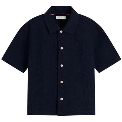 Overhemd Korte Mouw Tommy Hilfiger KB0KB10408 C1G
