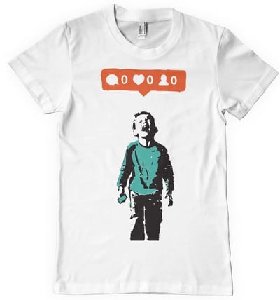 Hybris The Social Kid T-shirt SH-1-BK002-H44-8