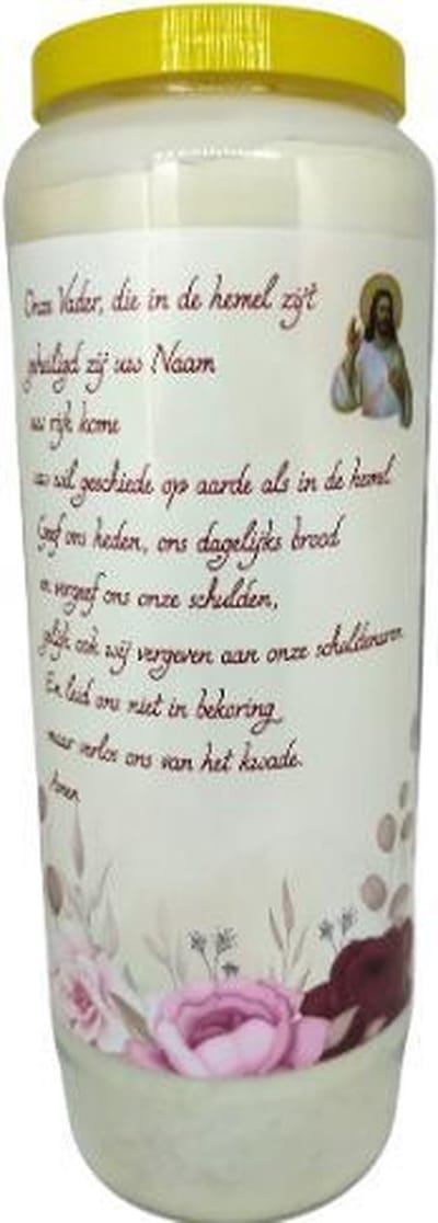 Onze Vader - Noveenkaars - 9 dagen brander (5 stuks)