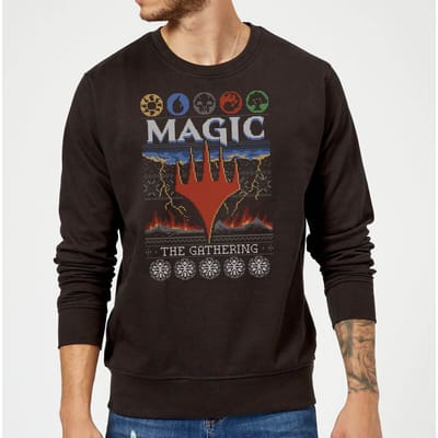 Magic: The Gathering Colours Of Magic kersttrui - Zwart - M