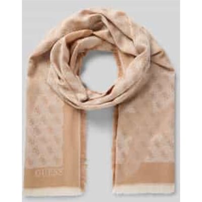 GUESS sjaal Erica Scarf 70X180 Latte Logo beige
