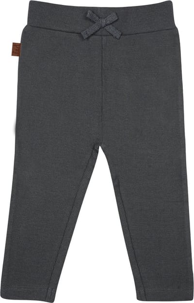 Frogs and Dogs - Rib Legging | Antraciet - Katoen - Maat 50/56