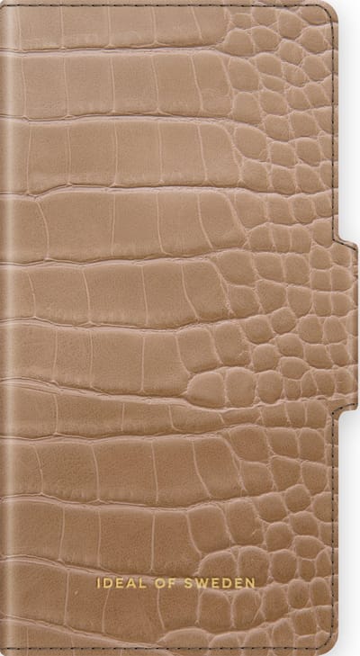iDeal of Sweden Atelier Wallet iPhone 13 Mini Camel Croco