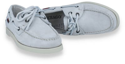 Sebago Dames Dockside Flesh Out Full White | Beige | Maat: 37
