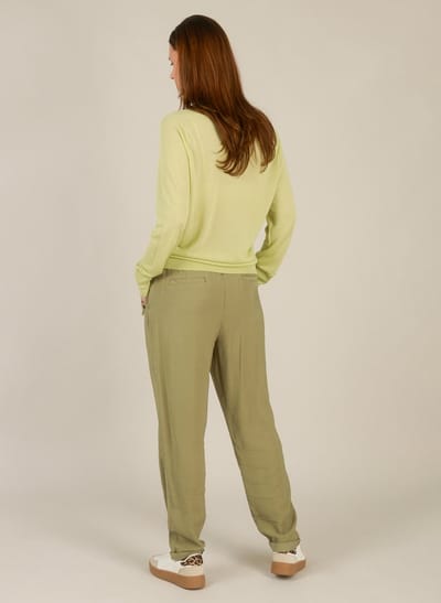 YEST Ilyana Bottoms - Olive - maat 38