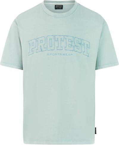 Protest PRTDoyle - T-shirt Heren - Korte mouwen - Ronde hals - Loose fit - Blauw