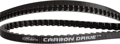 CDX riem Carbon Drive 128 tanden zwart