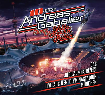 Andreas Gabalier - Best Of Volks-Rock'n'Roller – Das Jubiläumskonzert Live Aus Dem Olympiastadion In München (2 CD)
