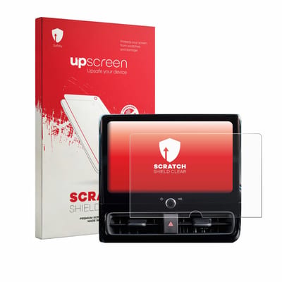 upscreen - Screenprotector voor Toyota Yaris Cross 2024 Smart Connect 10.5" - Folie Beschermfolie transparant