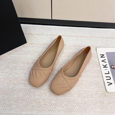 Jelly Schoenen Dames Ondiepe Mond Koreaanse Casual Lage Top Enkele Schoenen Mode Lage Hak Plastic Waterdichte Sandalen 37 kaki