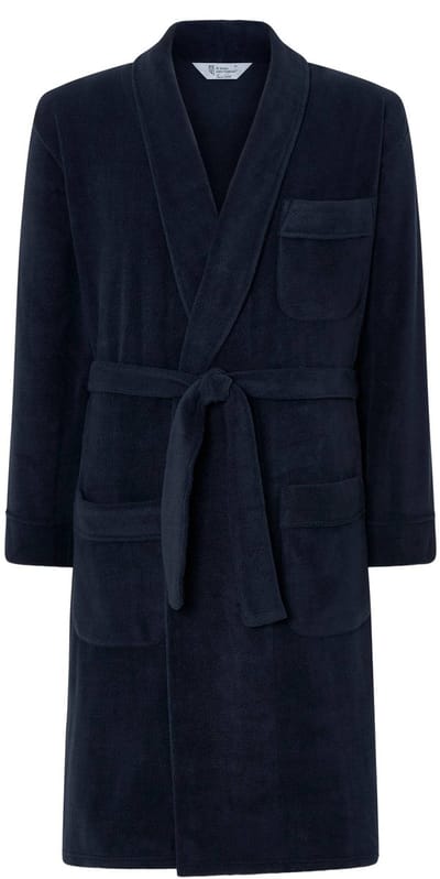 Herenbadjas Polar Winter – Marineblauw - L