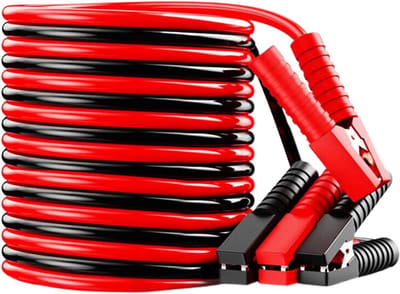 Startkabels Auto - Accukabels Voertuig - Noodsituaties Oplossen - Extreme Koudebestendig - 300 cm Lengte - Zwart Rood