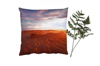 Sierkussens - Kussentjes Woonkamer - 40x40 cm - Zand - Landschap - Lucht - Woestijn