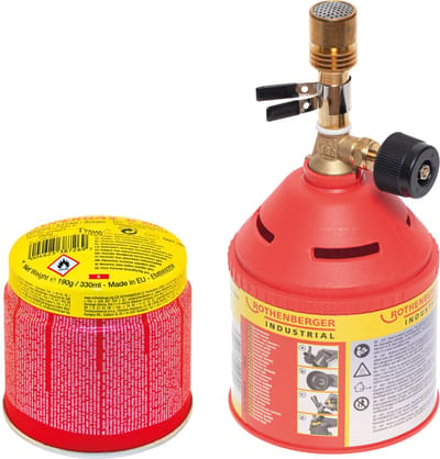 ROTHENBERGER Industrial Bunsenbrander incl. 1x C200 patroon 330ml met ILL systeem - 1500004614