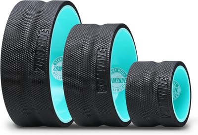 3-Pack Yogawiel voor Diepe Weefselmassage en Rugpijn Verlichting - Schuimroller voor Stretching en Therapie