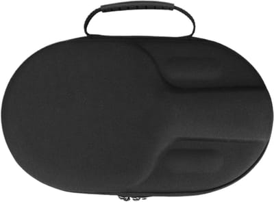 Tafeltennistas - Pingpong racket tas - Sportuitrusting vervoeren - Schokbestendige harde schaal - Ruim voor 2 rackets - Zwart