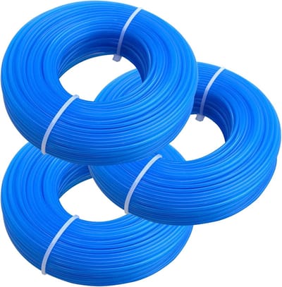 Allecto Premium - Graskantensnijder Draadspoelen 1.6mm 30m - 3 Rollen voor Graskantensnijder Blauw