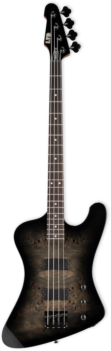 ESP LTD Phoenix-204DX Black Burst elektrische basgitaar