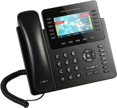 Grandstream Networks GXP2170 - Vaste telefoon - Zwart