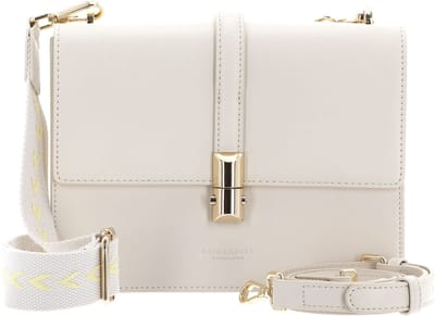SEIDENFELT MANUFAKTUR Schoudertas Lilla Ro Boxy Crossbody Bag Tofu Beige / Gold Crème