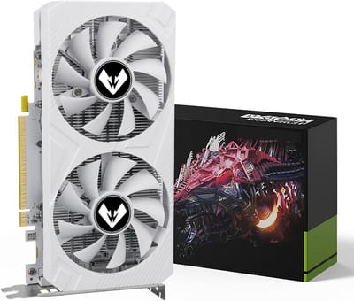 Grafische Kaart - Videokaart PC - Gaming Prestaties - Dubbele Ventilator Koeling - 8 GB GDDR5 - Zwart