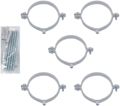 Vaillant Pijpklem D= 100 mm (5 st.) voor ecoTEC plus, lengte 140 mm, 303821