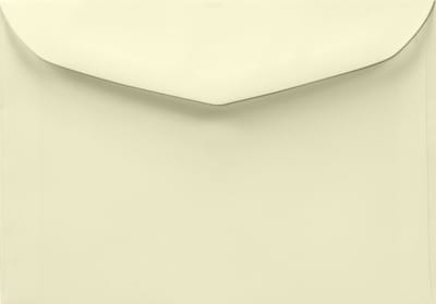 Gladde crème enveloppen A6 - 125 x 175 mm - 50 stuks - NK natgelijmde - 100 gram - Lessebo - Netuno