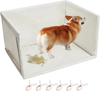 Honden Toilet - Puppy Plasbak - Zindelijkheidstraining Thuis - Waterdicht En Spatbestendig - 40 x 21 x 13 cm