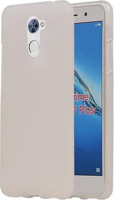 BestCases.nl Huawei Y7 Prime TPU back case hoesje Wit
